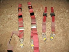 1 WHEEL CHAIR  STRAP SET UNWIN EX COUNCIL WELFARE MINIBUS ( 2 PIECE)  choice