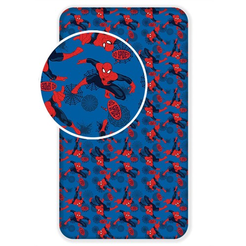 Spiderman single fitted sheet - spiderman,