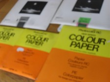 75 sheets vintage photographic paper 8x10" ilford (50) other (25) + 50  5 x 7 "