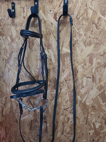 Leather flash bridle - , bridle,