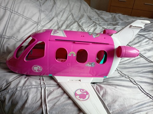 Barbie pink aeroplane - barbie,