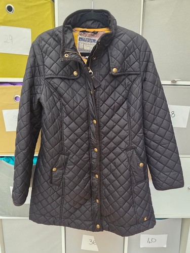 Joules fairhurst black quilted - joules,