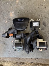 2021 FORD TRANSIT Mk9 AIRBAG KIT both seat belts, steering wheel airbag & Module