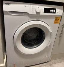 (422) Bush 7kg 1200 Spin Washing Machine - WMT0712EW