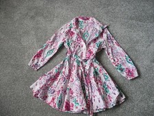 I love girlswear Girls Pink/Multi Cotton Dress Size 4 Years