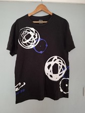 STUSSY X FUTURA LABORATORIES S/S T-SHIRT Size L Black 