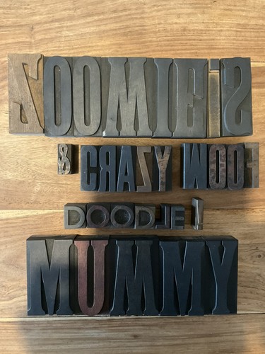 Vintage wooden doodle - vintage,