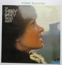 SHIRLEY BASSEY - Shirley Bassey Singles Album - Ex Con LP Record United Artists