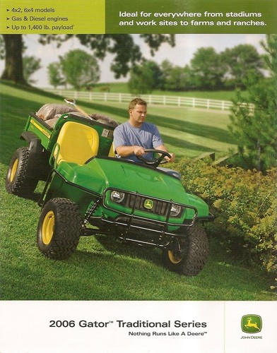 Atv brochure john deere - -,
