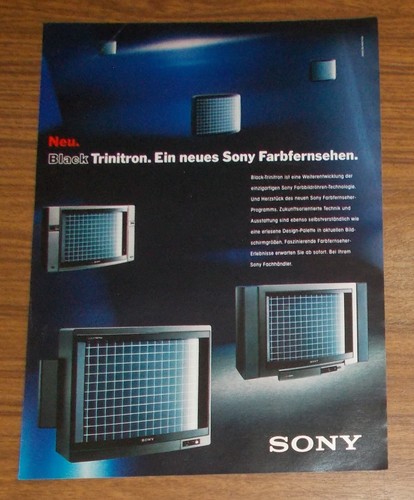 Rare advertising sony 27 - advertising,