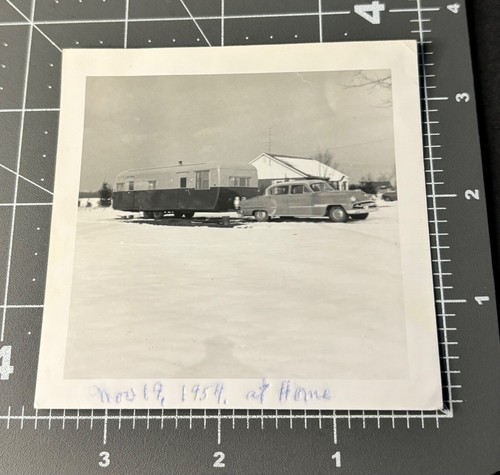 1950s travel trailer - travel,