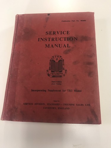 Service instruction manual - service,