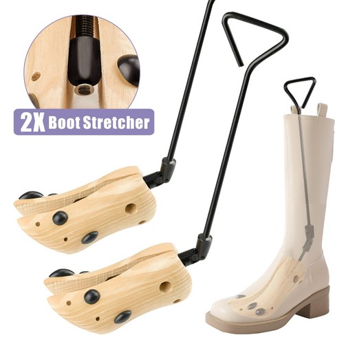 Wooden shoe stretcher for men - wooden,
