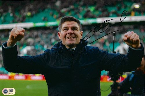 Steven gerrard signed - steven,