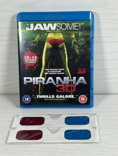 Piranha blu ray 2d - +, dvd