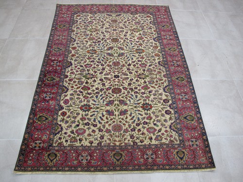 Handmade oriental floral - handmade, rug