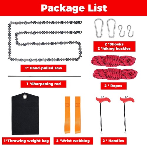 High limb hand rope - limb, chain