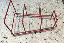 Vintage Red Plastic Coated