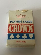 Rare Vintage Crown Playing