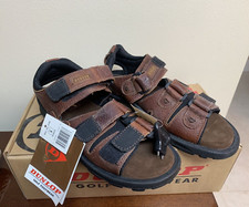 Mens Dunlop Leather Golf Sandals M1950S Men's Size 9 Soft Spikes Not Included