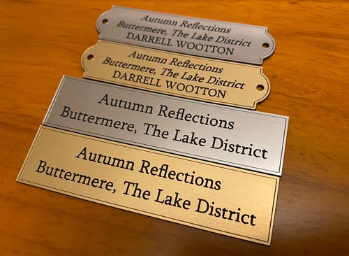 Small plaque name - name, plates