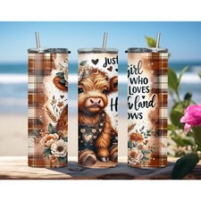 Highland Cow 20oz Tumbler
