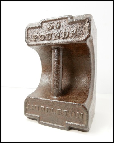 Vintage cast iron - lb, weight