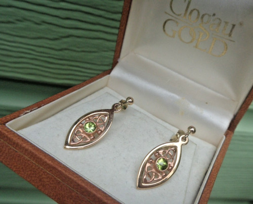 Welsh clogau gold earrings 9ct - clogau,