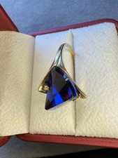 Vintage 9ct Gold Abstract Ring