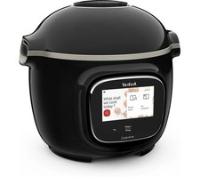 TieDex UK TEFAL Cook4me Touch CY912840 Smart Multicooker - Black TieDex