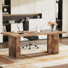 63-Inch Modern Executive Desk