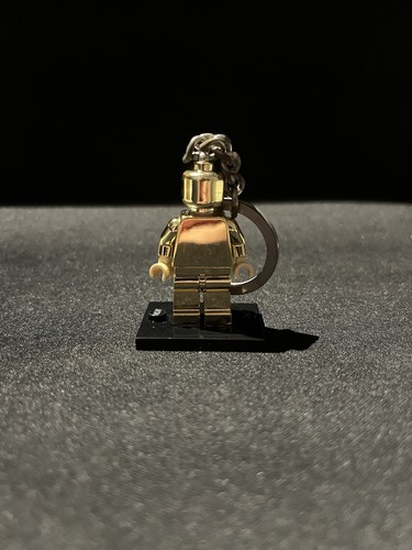 Lego gold chrome minifigure - gold,