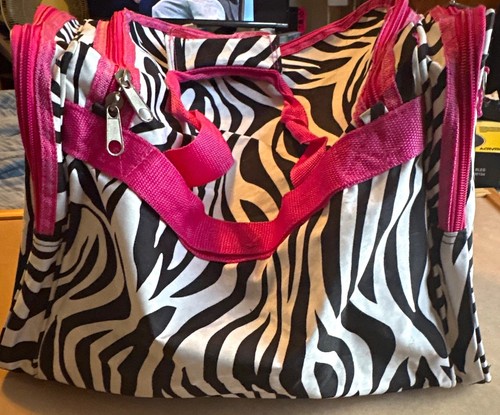 Zebra animal print pink trim - animal,