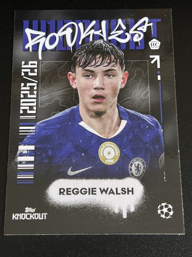 Reggie walsh chelsea topps - walsh,