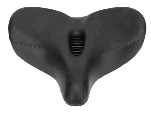 Wide saddle seat with - saddle,