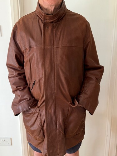 Genuine leather jacket men - leather, men's