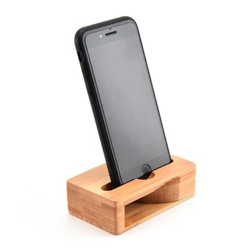 Bamboo mobile phone holder - bamboo,