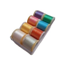 Madeira Supertwist Metallic Embroidery Thread Opal Box Set 8x200m