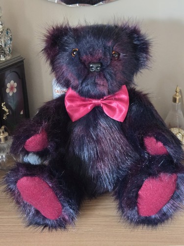 New handmade bear - !handmade, beetroot
