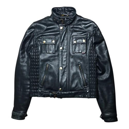 Vtg belstaff gold label nylon - label,