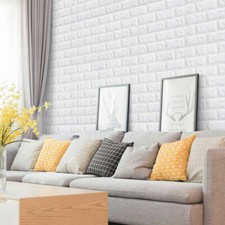 20Pcs 3D Tile Wallpaper Brick