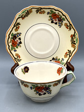 Set of 4 John Maddock & Sons Royal Ivory Cup &Saucer Sets Minerva Pattern 737954