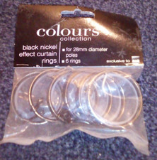 Colours B&Q 6 x metal curtain