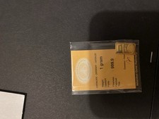 Istanbul Gold Bar 999.9 Fine Bullion IGR 1g 24ct 1 gram gold bar