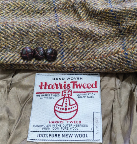Vintage harris tweed handwoven - vintage,