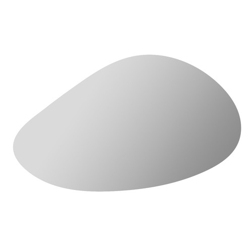 Pebble backlit wall mirror - backlit,