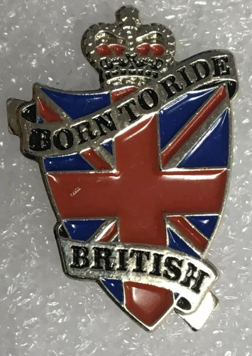New biker pin - new, born