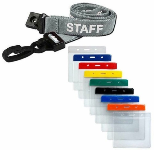 Staff lanyard neck - neck, grey