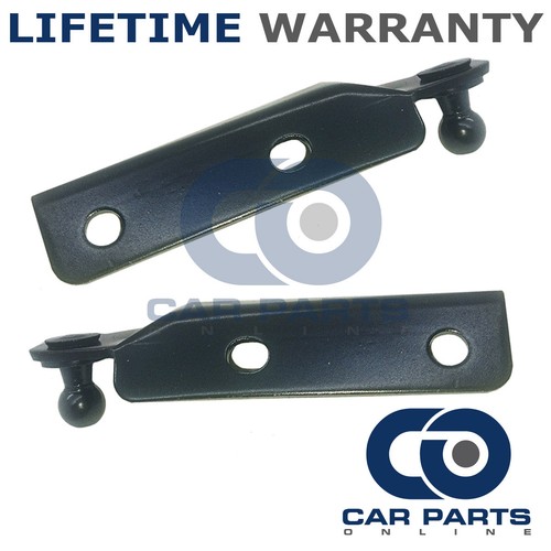 Pair gas strut end fittings - gas,
