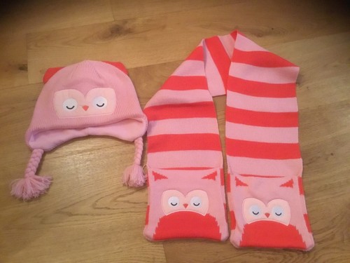 Pink owl hat - owl,